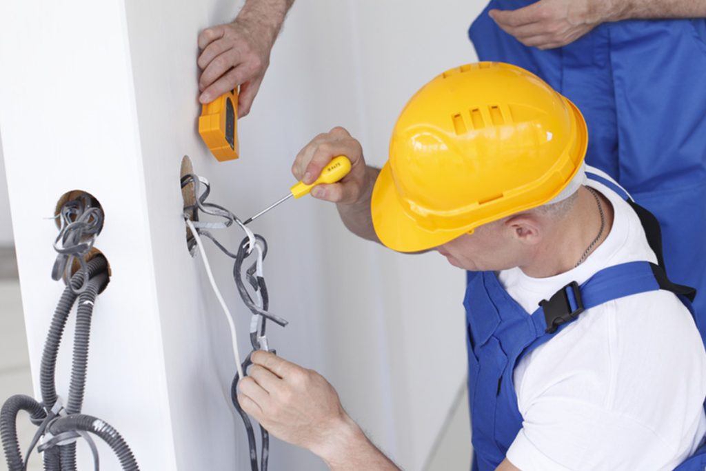 Installation électrique réalisée par BIP PRO Solutions et BIP PRO Solutions